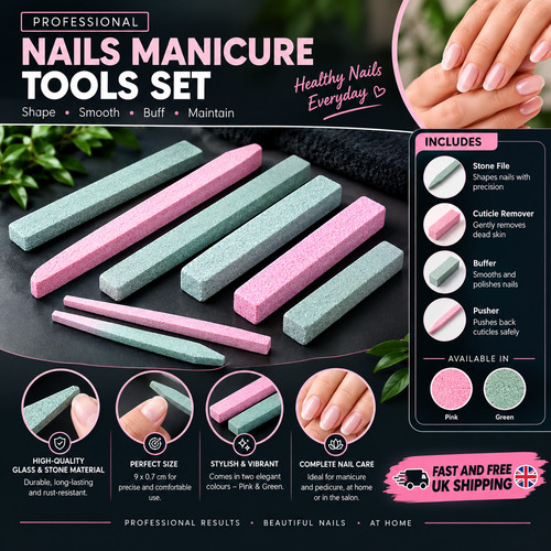4pcs pumice stone nail - pumice,