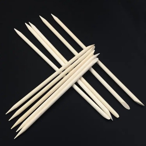 Wooden sticks pointed ends - wooden,
