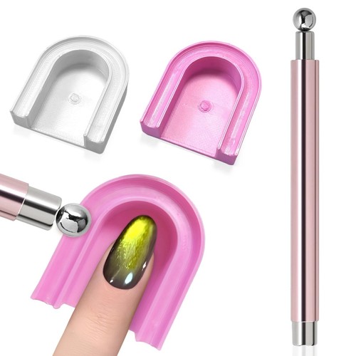 Cat eye nail magnet - nail, stick