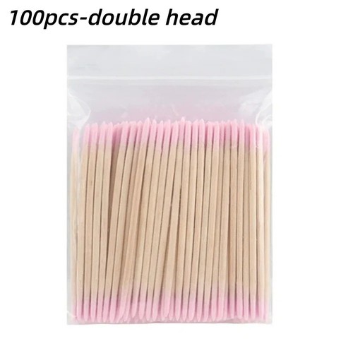 100pcs wooden nail art - 100pcs,