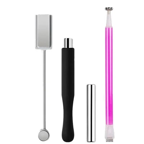 4pcs cat eye magnet nail - 4pcs, tool