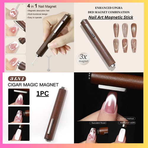 Cat eye magnet nail - 1,