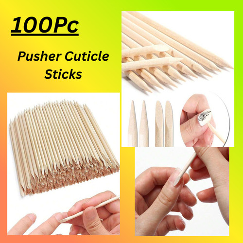 100 pcs cuticle pusher - pcs,