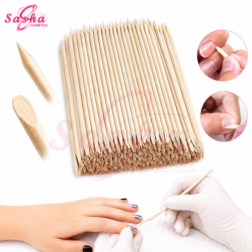 100 pcs cuticle pushers - pcs, wooden