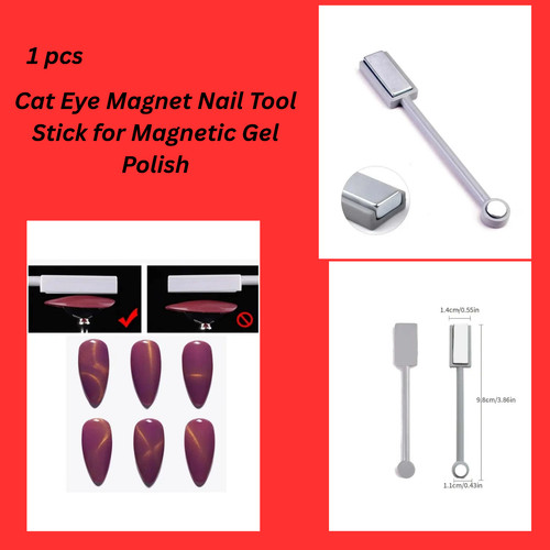 Cat eye magnet nail tool - cat,