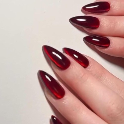 Red false nails 30pcs - nails,