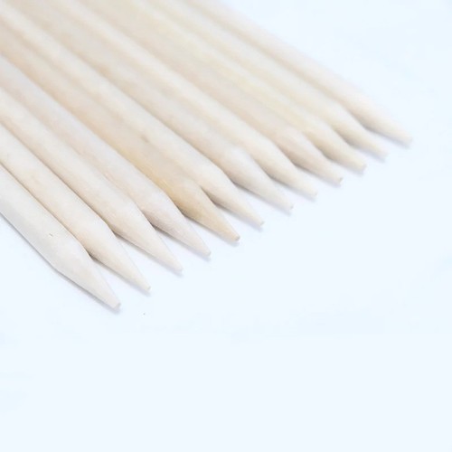 Nail art orange wood sticks - nail,