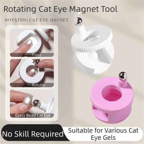Rotating cat eye magnet - rotating,