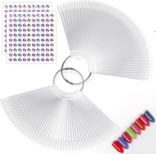 100 pcs nail - pcs, swatch